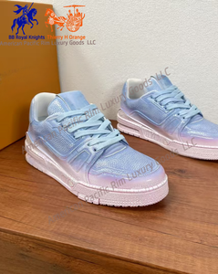Zapatillas Deportivas Casuales de Lujo, Transpirables, de Piel Genuina, para Uso en Exteriores, para Hombre y Mujer - Product Image 1