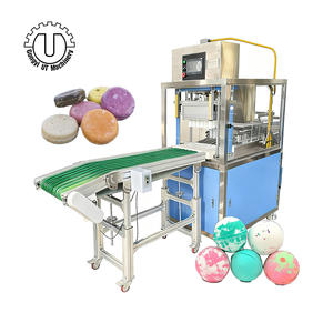 Presse hydraulique automatique PLC 100 tonnes pour bombes de bain et pastilles de douche, haute capacité 1500 pièces/heure - Product Image 1