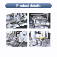 Machine à coudre industrielle de haute qualité SOMAX SM-16S-311-2T entièrement automatique pour la pose de poches laser sur jeans