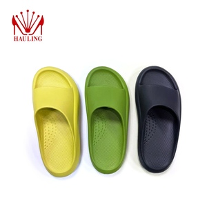 Sandalias modernas de EVA con suela gruesa, colores personalizados, chanclas, pantuflas, plataforma informal con amortiguación suave - Product Image 3