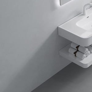 Nuevo diseño de Venta caliente con Material de pizarra de roca Vanity Gabinetes de baño de estilo moderno para la venta Iluminación de tocador de baño - Product Image 4