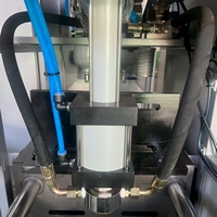 Machine de soufflage semi-automatique pour bouteilles PET 10L, simple cavité, 380V, garantie 1 an, pour bouteilles d'eau de 10 litres