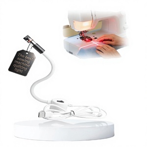 1 ud. Guía magnética portátil de plástico <span class=keywords><strong>para</strong></span> posicionamiento de costuras, accesorio <span class=keywords><strong>para</strong></span> máquina de coser, sierra ingletadora láser y guía de puntada <span class=keywords><strong>recta</strong></span> - Product Image 2