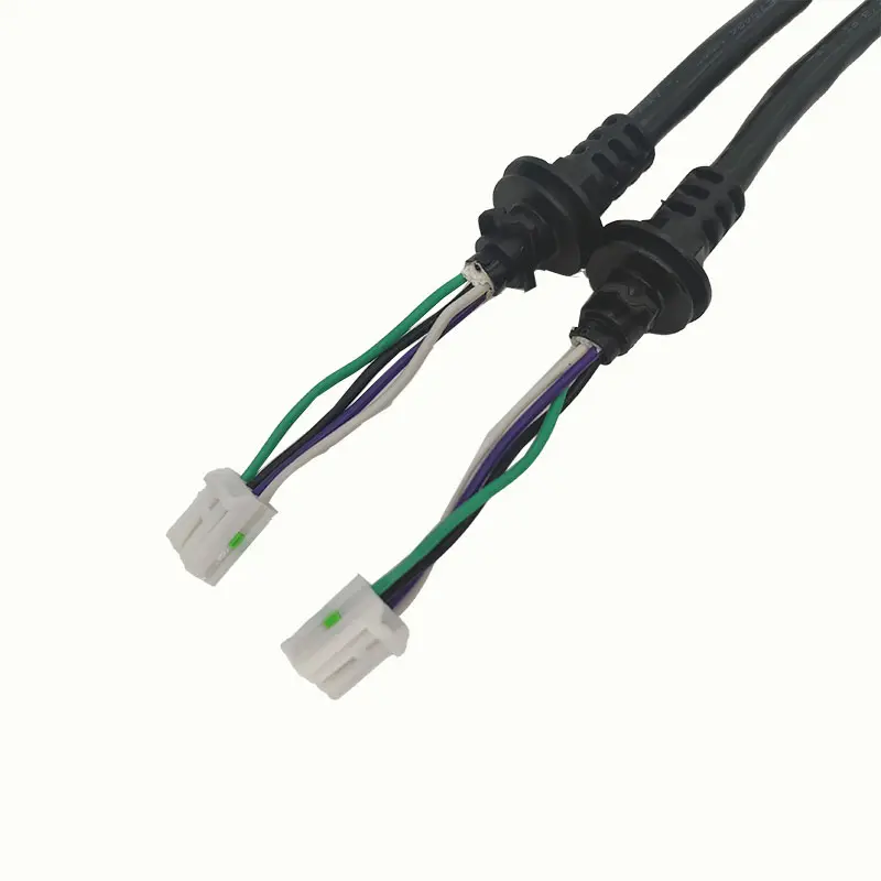Customized Car Camera Motorcycle Wire Harness 5 Pin Mini Din Aviation Connector 8 Pin Mini Din Car Rear View System