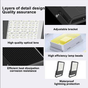 Solución DOB de Banqcn, Lámpara de Proyección Exterior de 100 Vatios con Mayor Vida Útil, Resistente al Agua IP66, para Campos de <span class=keywords><strong>Cricket</strong></span> - Product Image 3