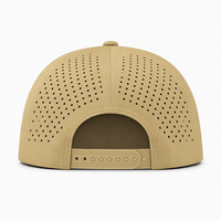 Topi Baseball 6 Panel Custom Bordir 3D Laser Cut, Snapback, Breathable, Tahan Air, untuk Pria Wanita
