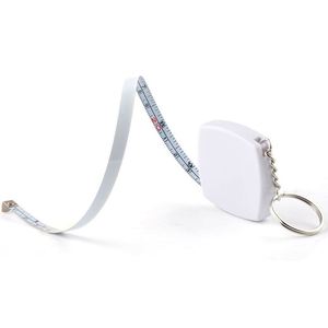Ruban à mesurer portable carré de 2 m avec logo personnalisé, idéal pour la promotion - Product Image 3