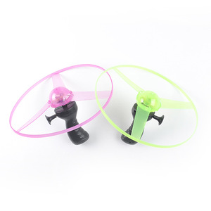 Wholesale 25CM Three <b>Lights</b> LED Flying Saucer Children's Plastic <b>Light</b>-<b>Up</b> <b>Toys</b> - Product Image 3