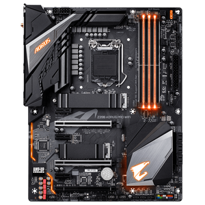 มาเธอร์บอร์ด Z390M DDR4 1151 B365 Z370 Z390 LGA AORUS Pro <span class=keywords><strong>WIFI</strong></span> Elite Master Edition อัลตร้าเกมมิ่ง CPU 8 9 Gen - Product Image 1