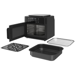 Usine directe pièces de rechange gratuites ménage faible en gras sain friteuse <span class=keywords><strong>four</strong></span> 15L avec porte en verre détachable - Product Image 6