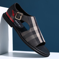 Fabricant, vente en gros, chaussures de luxe pour hommes grandes tailles, sandales de plage, livraison rapide, faible MOQ