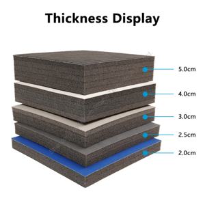 Matras Gulung Gulat Standar Kompetisi Olahraga Hydefoam XPE Tipe Gulung Permukaan Anti-Selip Tahan Air untuk Latihan Profesional - Product Image 5