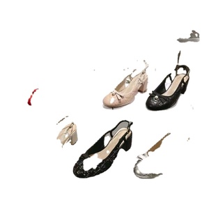 Zapatos Mary Jane Ann'S 2026 con Tacón de 3cm, Correa en el Tobillo con Cordones, Adorno de Perlas, Punta Ancha, Parte Superior de PU, Suela Acolchada de PVC - Product Image 5