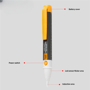 Бесконтактный тестер напряжения переменного тока <span class=keywords><strong>FLUKE</strong></span> 2AC и тестер-ручка переменного тока — 90–1000 В с подсветкой дисплея - Product Image 3