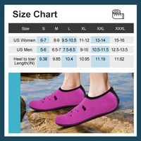 Personnalisé séchage rapide pieds nus semelle en caoutchouc anti-dérapant hommes femmes enfants en plein air néoprène aqua chaussette de plage chaussure d'eau