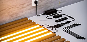 แถบไฟนีออน LED อัจฉริยะ DC24V IP67สำหรับติดผนังไม้ระแนงอะคูสติกไฟหรี่แสงได้สำหรับตกแต่งบ้านและเชิงพาณิชย์ - Product Image 4