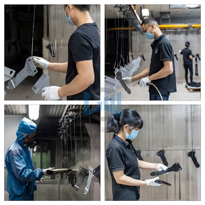 एल्यूमीनियम प्लेट के लिए कस्टम पाउडर कोटिंग एनोडाइज्ड एनग्रेड स्टैम्पिंग गहरी ड्राइंग धातु निर्माण एल्यूमीनियम भागों - Product Image 4