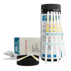 URS-11 nước tiểu kiểm tra Strips Hướng dẫn sử dụng 100 cái/chai <span class=keywords><strong>Home</strong></span> & Bệnh Viện Sử dụng 2-năm bảo hành - Product Image 3