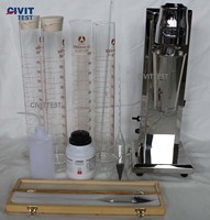 Ensemble d'analyse granulométrique du sol Hydromètre Agitateur de sol