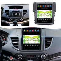Autoradio Android 2 Din 10,4 pouces pour Honda CRV 2012-2016 avec lecteur CD, montage sur tableau de bord, lecteur multimédia vidéo, navigation GPS