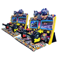 Simulateur de course de moto, machine d'arcade, écran LCD 42 pouces, fonctionnement à monnayeur, garantie 1 an, puissance 300W