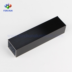 Perfiles de tubos de <span class=keywords><strong>aluminio</strong></span> anodizado negro 38x38 80x40 40x20 82x38 Perfiles de tubos de <span class=keywords><strong>aluminio</strong></span> cuadrados - Product Image 4