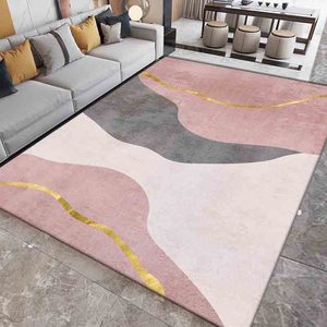 Tappeto Stampato Stile Nordico <span class=keywords><strong>per</strong></span> Soggiorno e Camera da Letto, Senza Necessità di Lavaggio, Copertura Completa del Pavimento, Tappetino <span class=keywords><strong>per</strong></span> Grandi Aree ad Uso Commerciale - Product Image 2