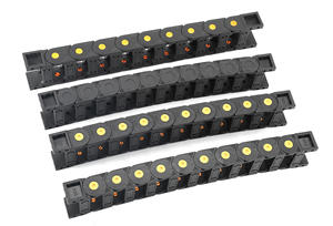 Cadena de guía de energía de arrastre de portador de cable de plástico cerrado y puente - Product Image 4