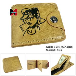 Carteras <span class=keywords><strong>JOJO</strong></span> Bizarre Adventure, tarjetero de anime, monedero para hombres y mujeres, carteras cortas de cuero con cremallera y bolsillo para monedas - Product Image 6