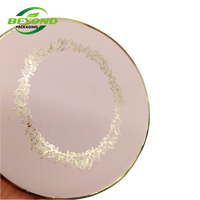 Récipient en papier personnalisé avec logo d'estampage en or emballage cylindrique tube en papier de boîte ronde cosmétique pour bouteille de crème pour le visage