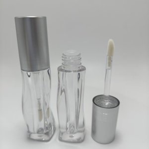 Directo de Fábrica, Botella Curva Transparente de ABS de 3.5ml para Brillo Labial, Tubo Vacío, Se Acepta Logotipo y Color Personalizados - Product Image 5