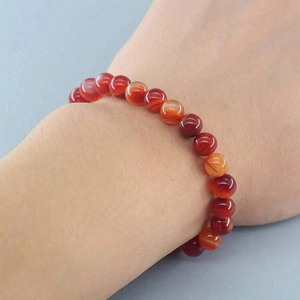 Bracelets tendance en pierre naturelle rouge, vente en gros d'usine, pour l'année du zodiaque et l'ambiance du <span class=keywords><strong>Nouvel</strong></span> <span class=keywords><strong>An</strong></span> - Product Image 2