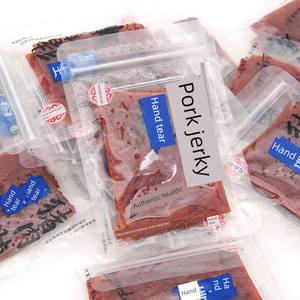 Hongxiangji เนื้อหมูรส<span class=keywords><strong>เผ็ด</strong></span>ตากแห้งพริกไทยดำแบบดั้งเดิมรสชาดกึ่งนุ่ม208กรัมถุงขนมขบเคี้ยวบรรจุภัณฑ์ OEM ODM - Product Image 3