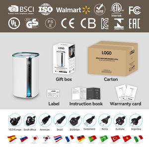 Ультразвуковой увлажнитель Goal New Arrava 4,5 л с большим объемом, холодным и теплым туманом, LED-сенсорным экраном, без протечек, для дома - Product Image 6