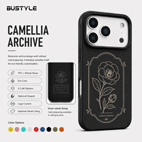 Coque de téléphone magnétique écologique en paille de blé pour 16 17 18 Pro Max Air Plus, étuis de protection biodégradables pour téléphone portable avec gravure à froid