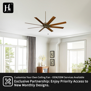 Manufacturing a 63-inch foldable DC motor <b>ceiling</b> fan with <b>light</b> and remote control for the bedroom - Product Image 5