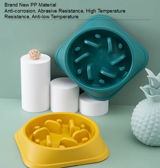 Wholesale High Quality Anti Choking Slow Feeder Dog Bowl Pet Slow Food Bowl For Dogs Eating