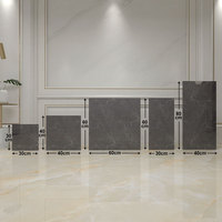 Carreaux de sol autocollants en PVC imperméables 60 cm * 60 cm, effet marbre moderne 3D, adhésifs pour sol