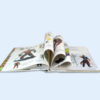 Livre de bande dessinée manga Marvel à couverture rigide, imprimé en couleur sur mesure, papier offset, pour les amateurs de livres