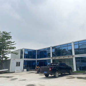 Rumah Kontainer Prefabrikasi Mewah Boxspace 2 Kamar Tidur 40ft Desain Farmhouse yang Dapat Dilepas Tata Letak yang Dapat Disesuaikan - Product Image 4