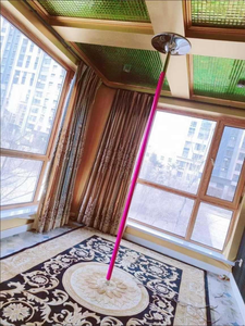 Poste <span class=keywords><strong>de</strong></span> stripper profesional, poste <span class=keywords><strong>de</strong></span> silicona rosa para bailar con instalación simple, ideal para discotecas, fiestas, hogar - Product Image 3