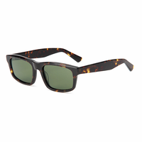 Lunettes de soleil en acétate surdimensionnées, tendance écaille de tortue/vertes, carrées, polarisées UV400, unisexe, pour voyage et vacances, vente en gros usine
