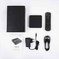 Boîtier TV Android Elebao X7 Plus, super dissipation de chaleur, amélioration de la qualité d'image par IA, faible latence, pas de lag, boîtier TV Android