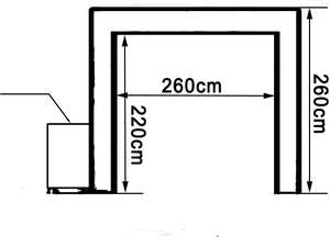 Máy Quét Xe Chống Khủng Bố Hệ Thống Toàn Cảnh Xe Tải Máy Kiểm Tra Xe Chở Hàng - Product Image 6