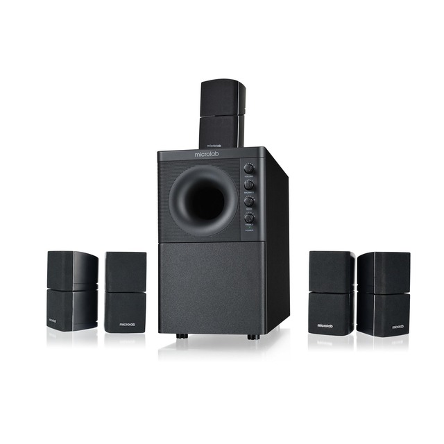 Microlab High Power Professional Home Theater 5.1 Channel Blue Tooth Speaker X3BT 5.1