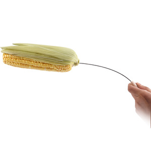 Brochetas para Barbacoa de Acero Inoxidable con Mango de Madera, Paquete de 12, Resistentes al Calor, Utensilios para Asar al Aire Libre - Product Image 3