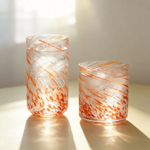 Bicchiere da Cocktail Highball Moderno e Lussuoso, Fatto a Mano, Design con Coriandoli, 401-500ml, per Bar, Feste e Uso Domestico - Product Image 1