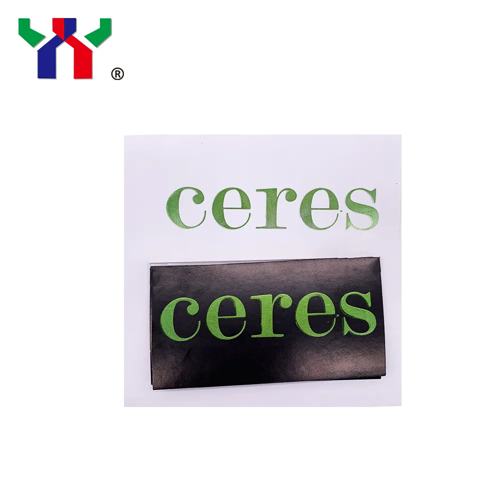 인쇄 영역 Ceres 솔벤트 기반 광학 가변 잉크, 100g/병, YY 13 유리 녹색 블루