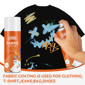 Source usine bricolage écologique 400ml 200ml <span class=keywords><strong>peinture</strong></span> acrylique en aérosol <span class=keywords><strong>pour</strong></span> vêtements tissu Textile <span class=keywords><strong>peinture</strong></span> en aérosol - Product Image 3