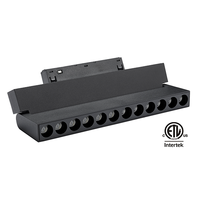 Produit populaire certifié CE ETL CCT3000-6000K système d'éclairage LED réglable 48V éclairage sur rail magnétique